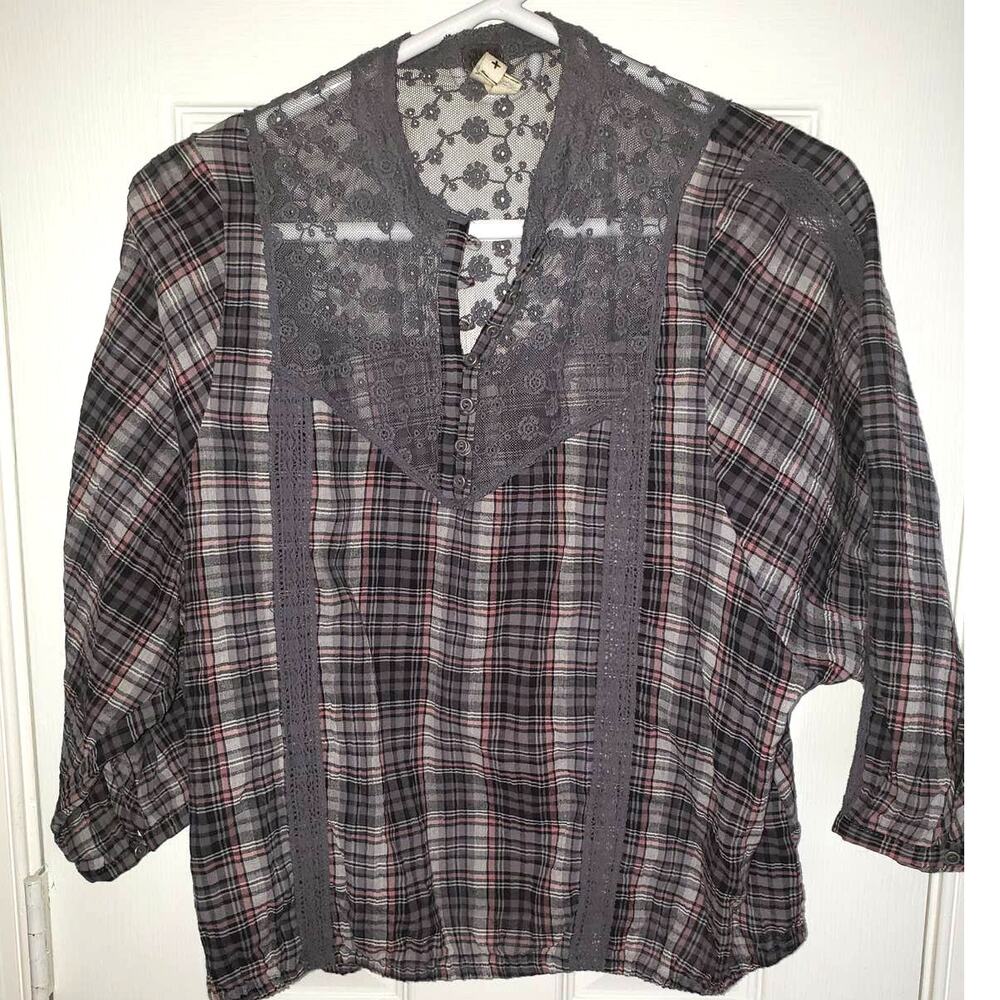 WE THE FREE gauze top EUC SZ XS